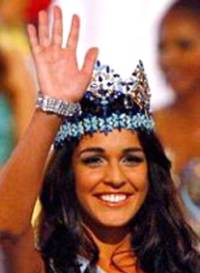 "Мисс Гибралтар" прошагала до "Мисс Мира – 2009"