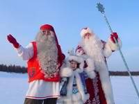 Российский Дед Мороз встретится с финским Санта-Клаусом.
