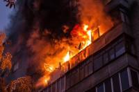 В Саратове два мальчика погибли при пожаре в многоэтажке