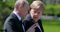 Путин провел телефонный разговор с Меркель