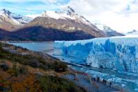 Ученые зафиксировали резкий подъем почвы под ледниками Патагонии